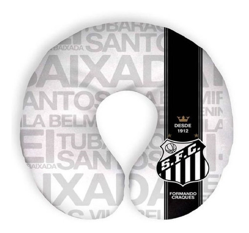 Almohada de viaje Santos Forming Stars para jóvenes porristas, color blanco
