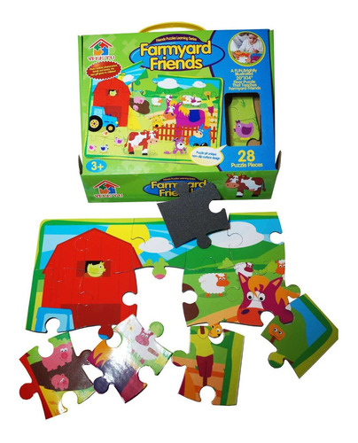 Puzzle Rompecabezas Niños Didactico Diseño 28 Piezas