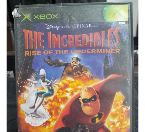 The Incredibles Rise Of The Underminer Xbox Clasico