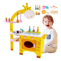 Comprar Cocinita De Juguete Para Niñas Jirafa De Lujo Cocinita Chef