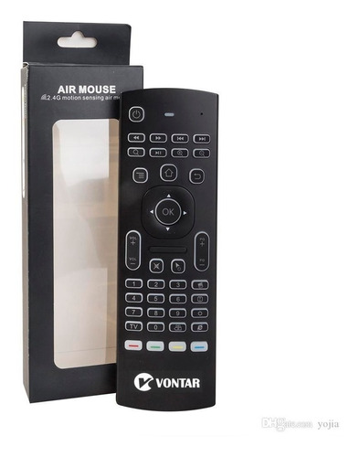 Air Control Remoto Mouse Teclado Inalámbrico Tv Box Portátil