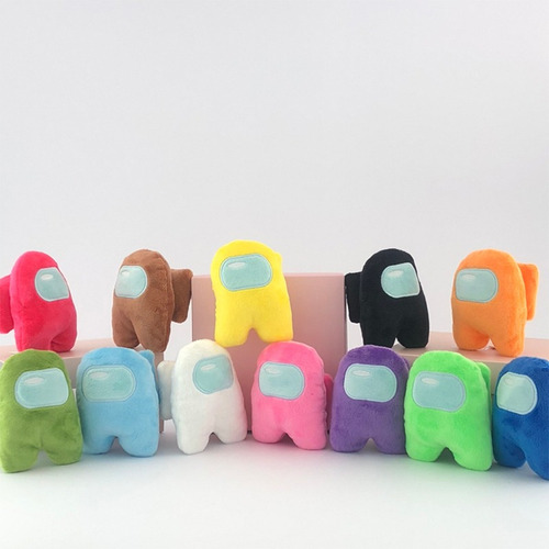 Juego De 12 Modelos De Peluche De Among Us
