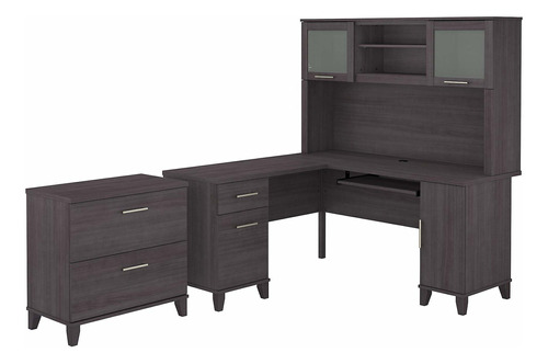 Bush Furniture Somerset Escritorio En Forma De L De 60 W Co.