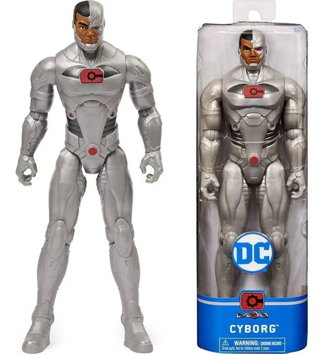 Muñecos Figura Batman Dc Cyborg  Spin Master 30cm
