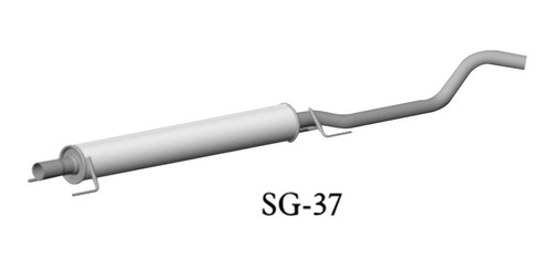 Silenciador Corsa 1.8i 02-11 Trasero Original Tubosil