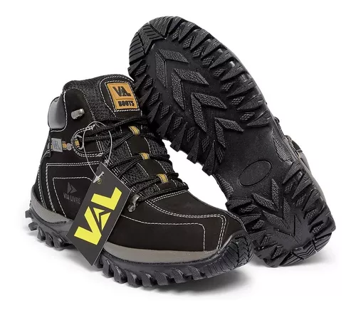 Bota caterpillar adventure couro legitimo com palmilha gel feminino