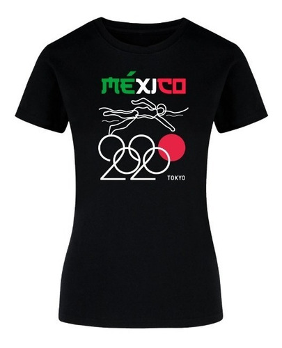 Playera Mujer Olimpiadas México-tokio Mod. 11