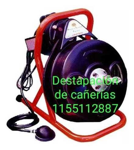 Imagen 1 de 5 de Destapacion De Cañerías Con Máquina