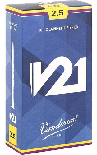 Cañas Para Clarinete Vandoren V21 (x10) - Origen: Francia