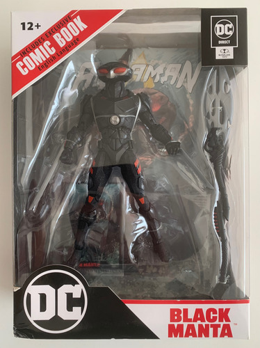 2x Dc Mcfarlane Aquaman & Black Manta Page Pungers (Reacondicionado)