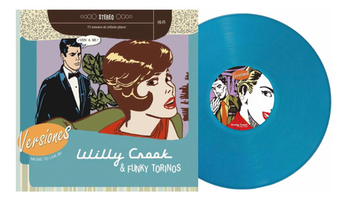 Willy Crook Versiones Vinilo Nuevo Sellado