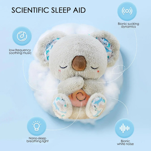 Peluche De Koala Con Nutrias Que Respiran