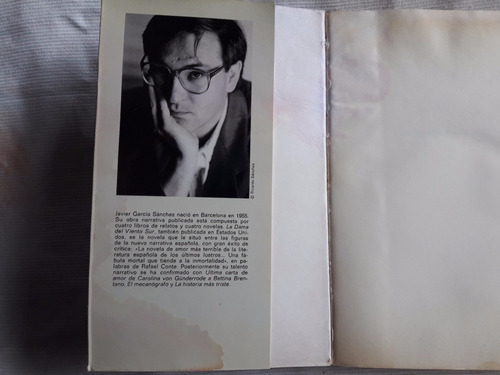 Imagen 4 de 6 de La Historia Mas Triste Javier Garcia Sanchez Anagrama