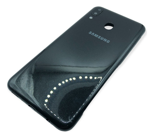 Tapa Trasera Compatible Samsung M20 Con Lente Top Quality