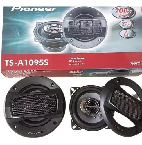Imagen 6 de 7 de Corneta Pioneer 4 Puertas O Tableros Ts-a1095s