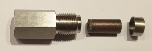 Imagen 6 de 9 de Adaptador Mini Catalizador Del Sensor De Oxigeno.
