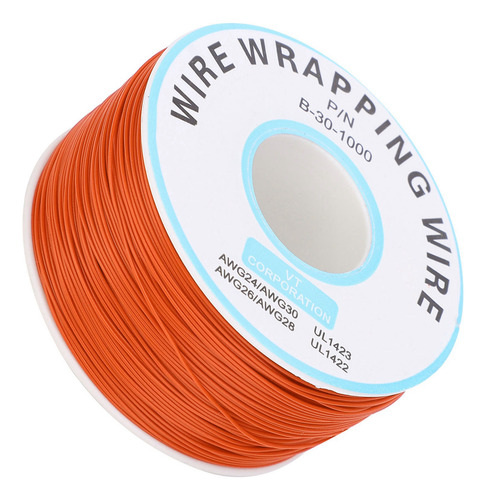 Cable De Envoltura De Cable Único Naranja Placa De Circuito