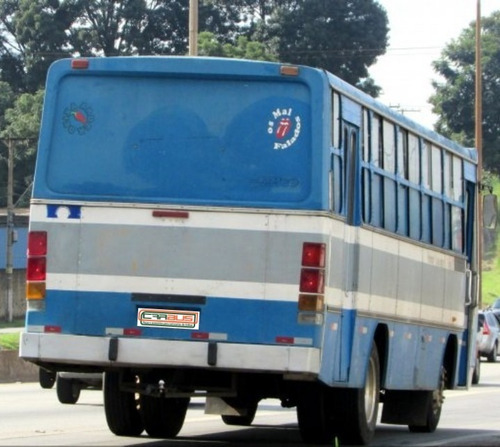 Lente Traseira Onibus Thamco Padron Águia - Amarela