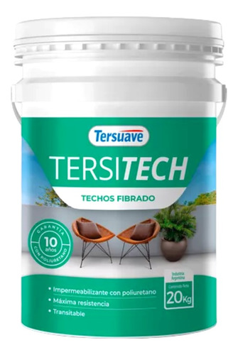 Tersitech Fibrado Membrana Tersuave 20 Kg