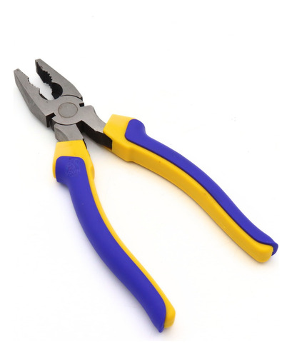 Alicate Universal Polido Profissional 8'' Cabo Emborrachado