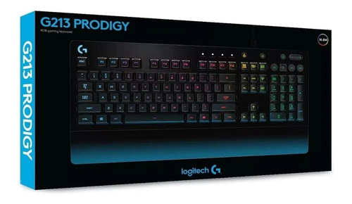 Teclado Logitech G213 Español Gaming Usb/antiderrame/rgb