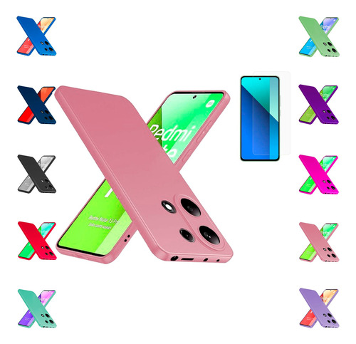 Funda Para Xiaomi M6 Pro Protector Carcasa Y Vidrio 