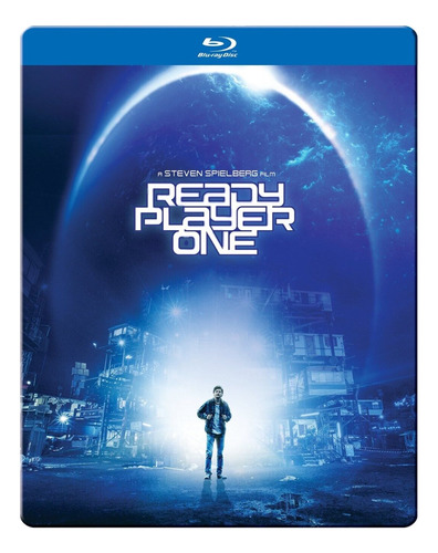 Blu-ray + Dvd Ready Player One / De Spielberg / Steelbook