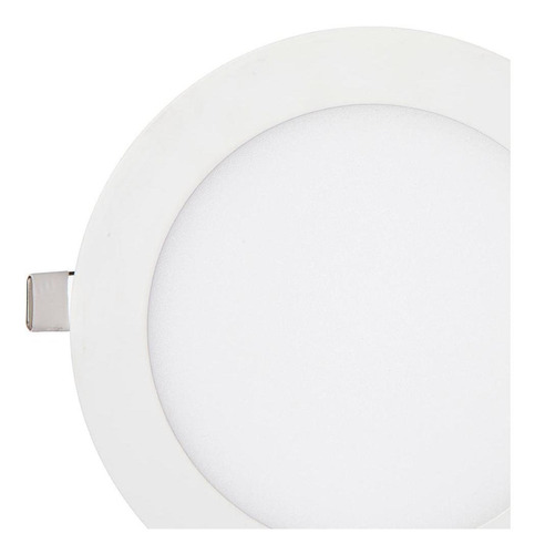 Luminária Led Embutir Redonda Slim 15w 6000k Kian Cor Branco 110V/220V