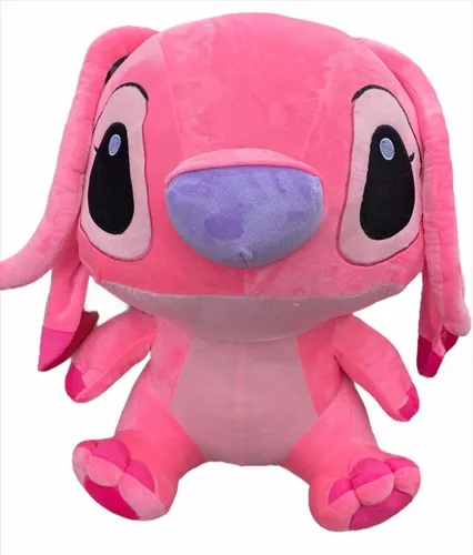 Stitch Rosa Gigante De Peluche 70 Cm Excelente Calidad