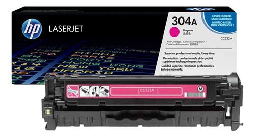 Toner Original Hp Cc533a 304a Magenta