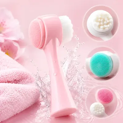 Escova De Limpeza Facial Skin Care Massagem Rosto Esfoliacao