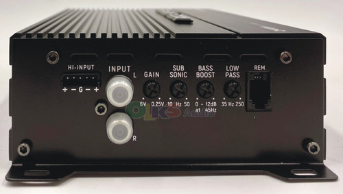 Imagen 4 de 10 de Amplificador Mini 1 Canal 1400w Rms Rockseries Rks-r1400.1dm