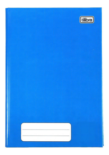 Tilibra Pautado Brochura 80 folhas  listradas 1 assuntos unidade x 1 27.5cm x 20cm cor azul