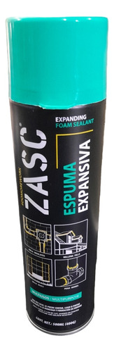 Espuma Expansiva De 400 Grs Zasc