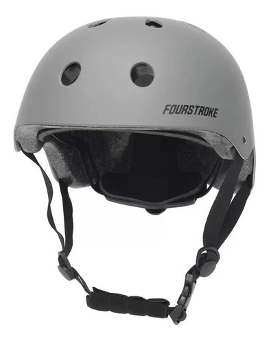 Casco Fourstroke Entry Helmet Gris Para Ciclismo Tiendabici