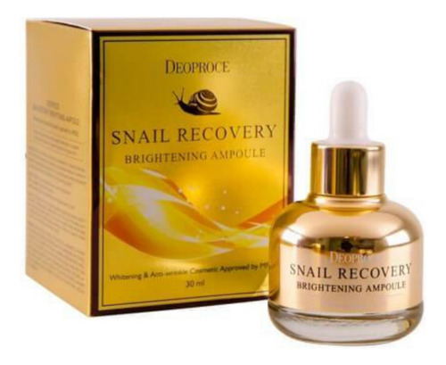 Deoproce Snail Recovery Serum 30 Ml Baba De Caracol Coreano Normal Dia/noite