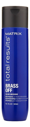 Shampoo Matrix Brass Off Total Results Matizador 300 Ml