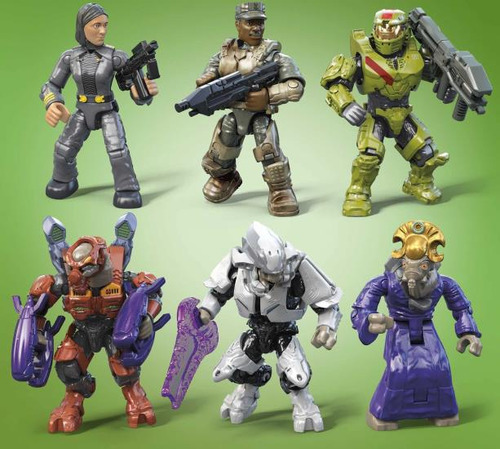 Juego De Construcción De Juguetes Con Figuras De Acción Mega