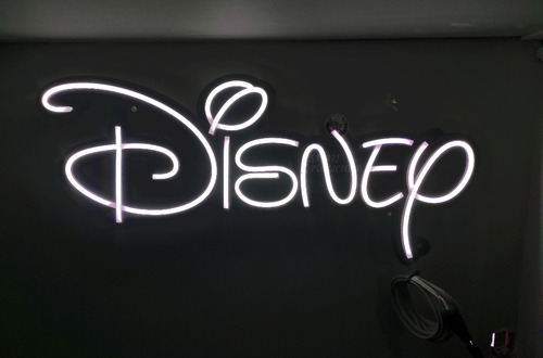 Cartel Neón Led Disney 46,5x20cms - Deco - Luminoso