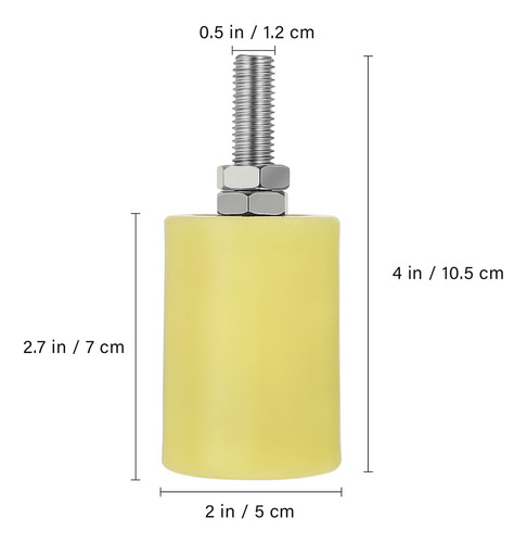 Polea Para Puertas Corredizas, 4 Unidades