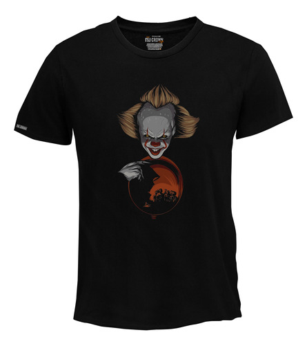 Camiseta La Cosa It Pennywise El Payaso Película Hombre Bto