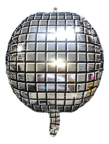 20 Globo Bola Disco Retro Metalico Fiesta 80s Mayoreo