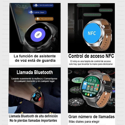 Nova Azúcar En Sangre Bt Llama Al Reloj Inteligente Nfc Gps