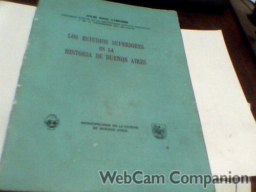 Lascano - Estudios Superiores Historia Buenos Aires C147