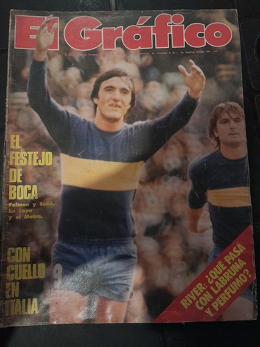 Revista El Gráfico Boca 17 05 1977 N3006 (Usado)