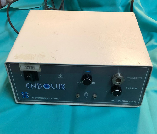 Fonte Luz 250 W Endoluz Vídeo Cirurgia Imagem ( 2 Lampadas ) (Usado)