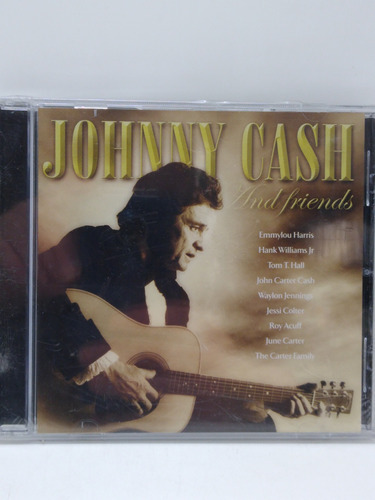 Johnny Cash And Friends Cd Nuevo