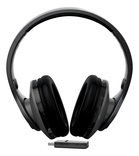 Auriculares Inalámbricos Philips Bluetooth Con Vincha P Tv Color Negro