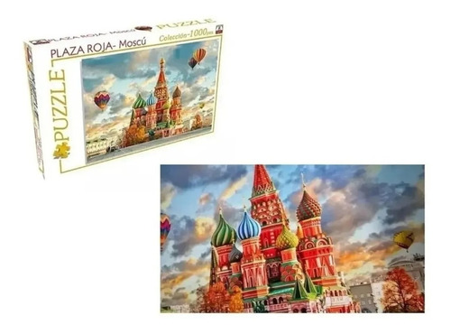 Puzzle 1000 Piezas Plaza Roja Moscú Implás Envi Casa Valente