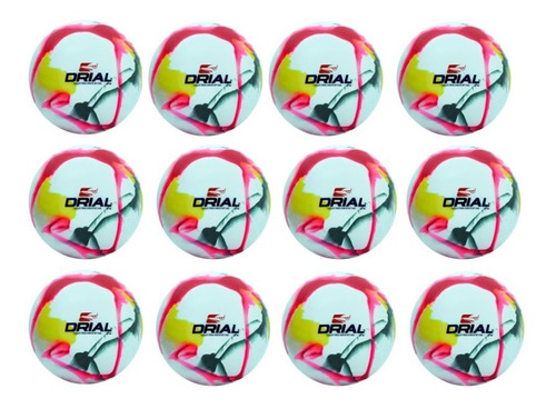 Pack 12 Bocha Hockey Drial Color Profesional Competencia